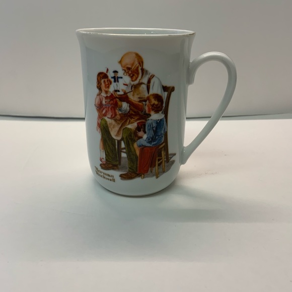 Norman Rockwell The Toymaker Mug Cup 1982 - Picture 2 of 10